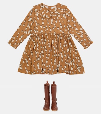 Coco deer-print dress | Molo