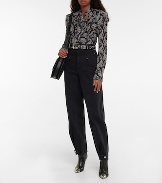 Linazioa paisley ruched top | Isabel Marant