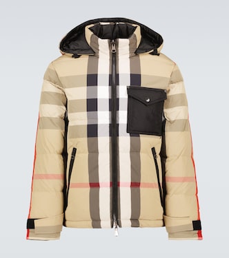 Wendbare Daunenjacke Burberry Check | Burberry