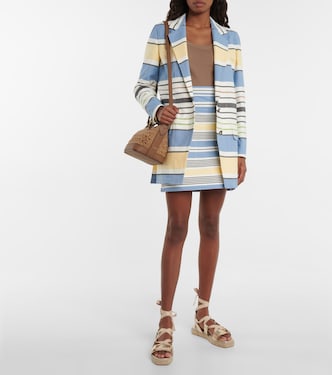 Pere striped cotton miniskirt | Max Mara