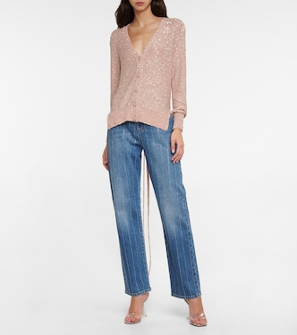 Sequin-embellished cardigan | Stella McCartney
