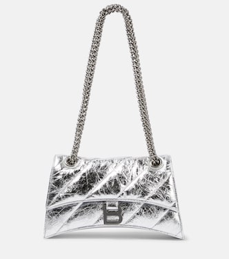Borsa a tracolla Hourglass in pelle | Balenciaga