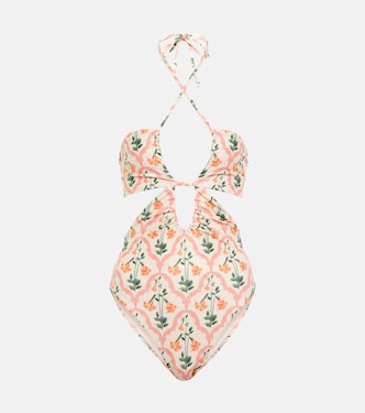Mejorana printed swimsuit | Agua by Agua Bendita