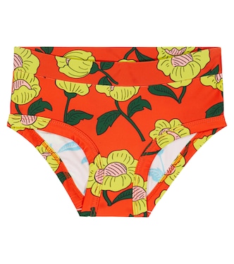 Short de bain Flowers à taille haute | Mini Rodini