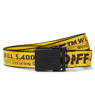 Ceinture en jacquard à logo | Off-White Kids