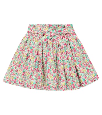 Jupe en coton à fleurs | Bonpoint