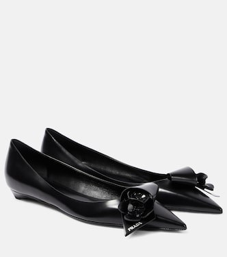 Ballerines en cuir | Prada