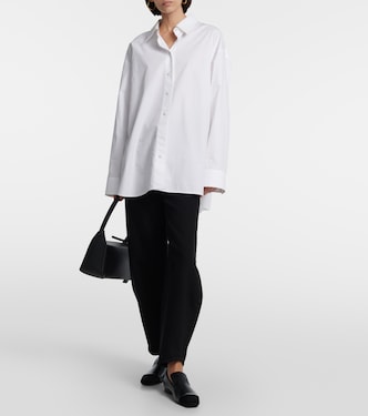 Loafers aus Leder und Kalbshaar | Toteme