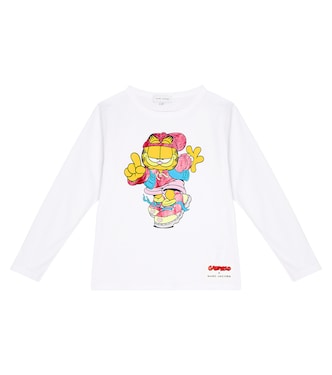X Garfield Longsleeve aus Baumwoll-Jersey | Marc Jacobs Kids