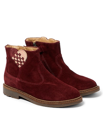 Patchwork suede Chelsea boots | Pom d'Api