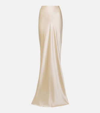 Silk satin maxi skirt | The Sei
