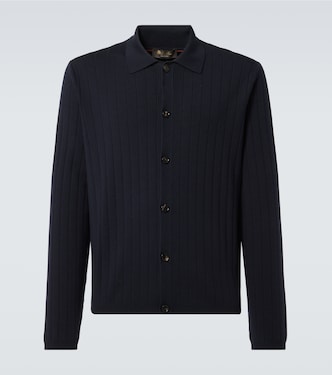 Ribbed-knit wool cardigan | Loro Piana
