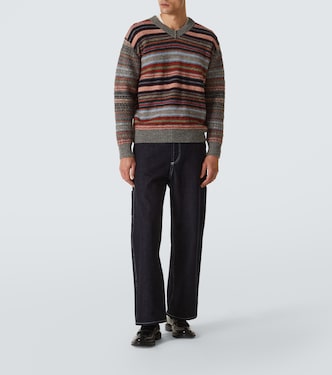 Striped wool sweater | Junya Watanabe