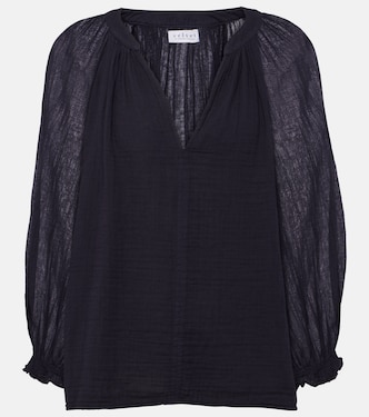 Denice cotton blouse  | Velvet