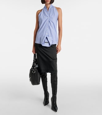 Top rayé en coton | Balenciaga