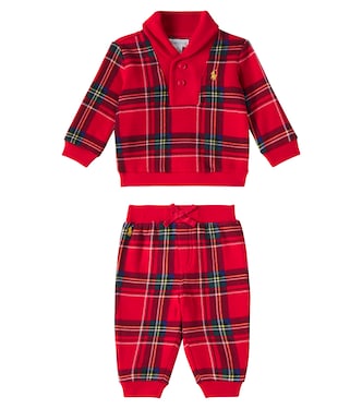 Baby - Felpa e pantaloni sportivi in misto cotone | Polo Ralph Lauren Kids