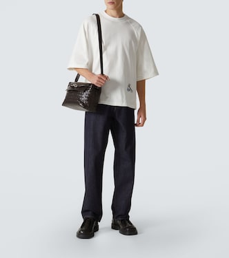 Besticktes T-Shirt aus einem Baumwollgemisch | Bottega Veneta