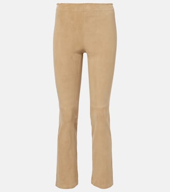 Leggings JP Twenty aus Veloursleder | Stouls
