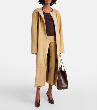 Leggings JP Twenty flared in suede | Stouls