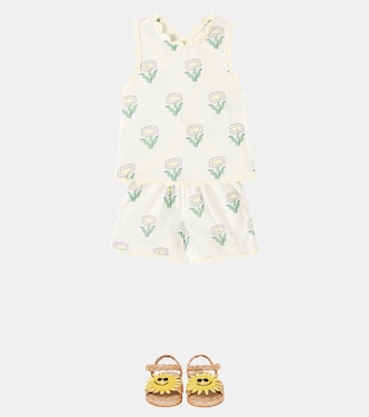 Top en coton à fleurs | Stella McCartney Kids