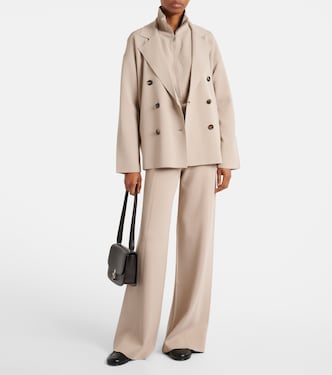 Pantaloni a gamba larga Assiro in crêpe | Max Mara
