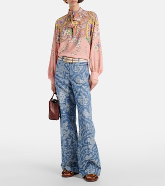 Bedruckte Schluppenbluse | Etro