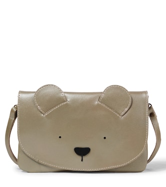 Alaula metallic leather tote bag | Donsje