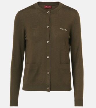 Cardigan aus Kaschmir und Seide | Gucci