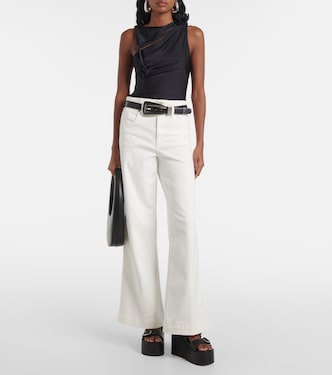 High-Rise-Hose The Seamed Wide | Frame