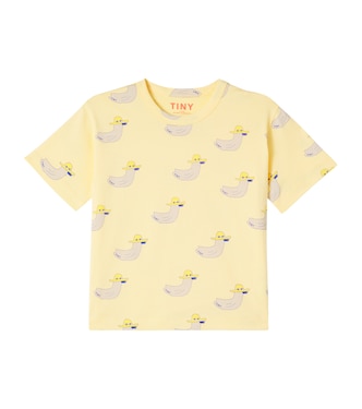 Bedrucktes T-Shirt Ducks aus Baumwolle | Tinycottons