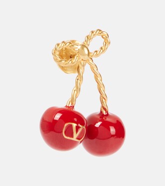 Chez Valentino Cherryfic earrings | Valentino