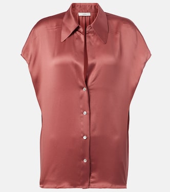 Blusa in raso di seta | Vince