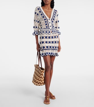 Minigonna Bouquette in crochet di cotone | Anna Kosturova