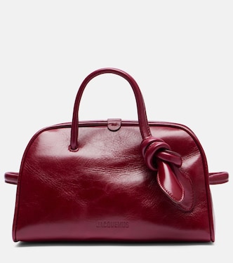 Turismo Small patent leather tote bag | Jacquemus