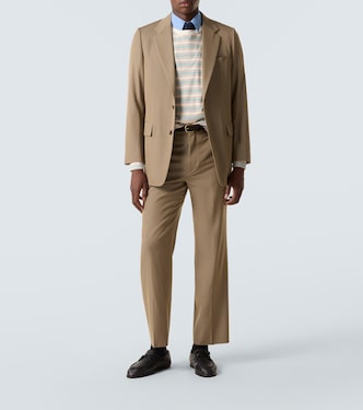 Wool gabardine blazer | Auralee