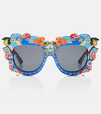 Verzierte Sonnenbrille Taormina DG | Dolce&Gabbana