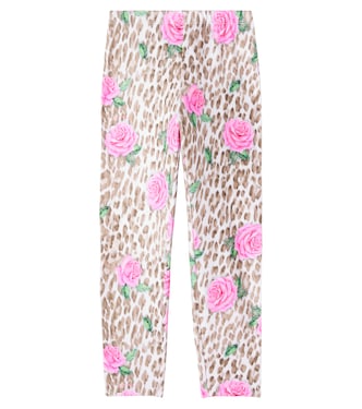 Bedruckte Leggings aus Jersey | Monnalisa