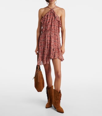 Betty gathered  semi-sheer minidress | Marant Etoile