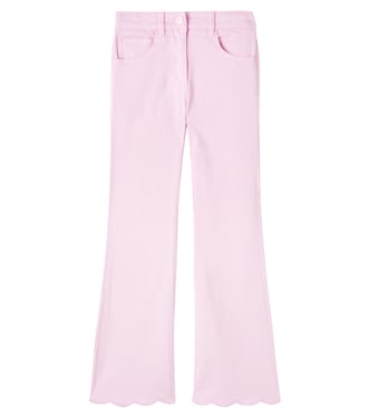 Scalloped flared jeans | Stella McCartney Kids