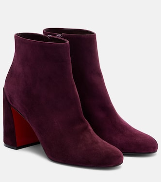 Bottines Jane 85 en daim | Christian Louboutin