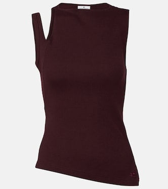 Transverse '90s cotton top | Courrèges