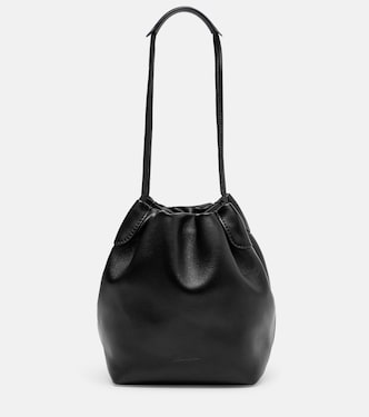 Bale Softy 스몰 레더 버킷 백 | Loro Piana