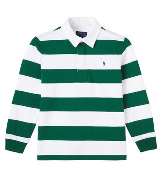 Striped cotton polo shirt | Polo Ralph Lauren Kids