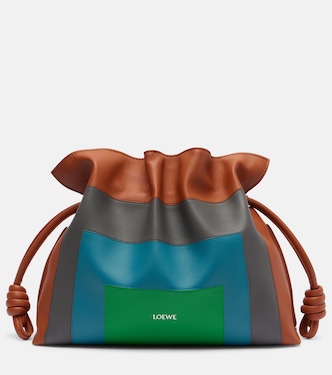 Flamenco Square leather clutch | Loewe
