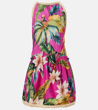 Tropicalia printed cotton minidress | Farm Rio