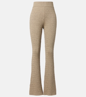 Bihar cashmere-blend flared pants | Loro Piana