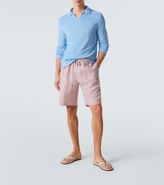 Peter棉质毛巾布Polo衫式毛衣 | Fedeli