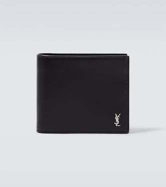 Cartera plegable Tiny Cassandre de piel | Saint Laurent