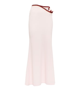 Low-rise cutout maxi skirt | Christopher Esber