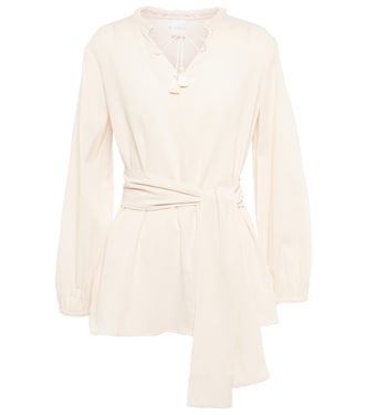 Blouse Leisure Acline en crêpe de coton | Max Mara